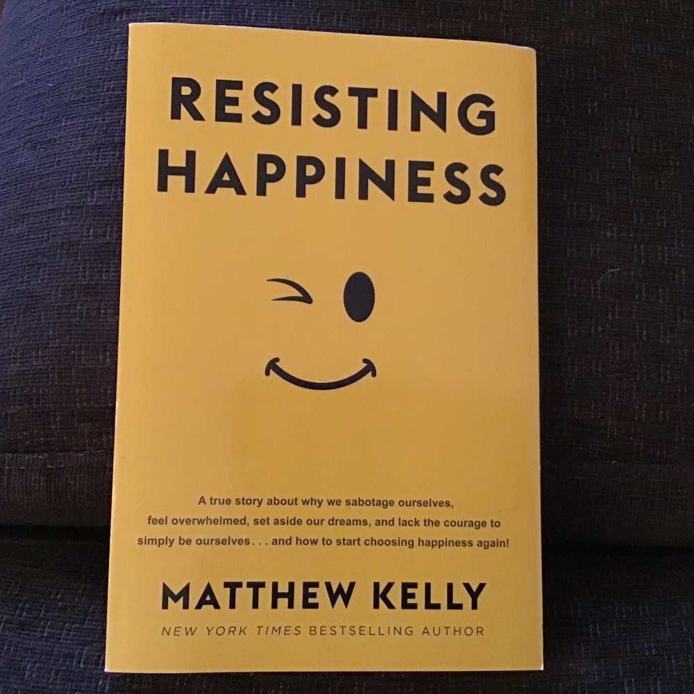 🔥🤩 2/40$🔥. NEW***. Resisting Happiness by Matthew Kelly